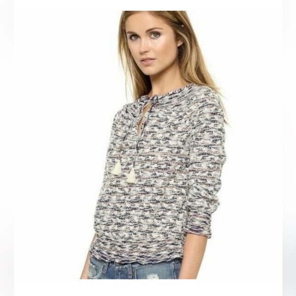 Tory Burch Nadia Embroidered Top - Picture 1 of 12